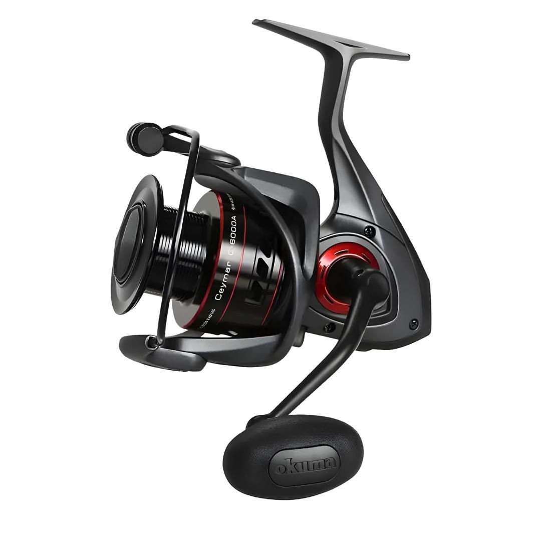 Molinete Okuma Ceymar C-6000A 8Rol Drag 16kg 4:5.1 — Ideal para Tilápia e Traíra | Original com Garantia