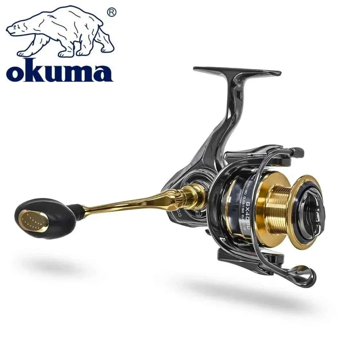Molinete Okuma GX Original Ambidestro — Ideal para Tucunaré e Dourado | Original com Garantia