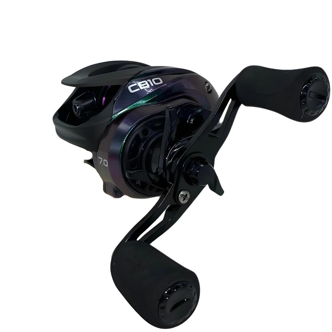 Carretilha Voxxi CB10 10Rol. Drag 6kg 7.0:1 (Esquerda) — Ideal para Tucunaré e Traíra | Original com Garantia