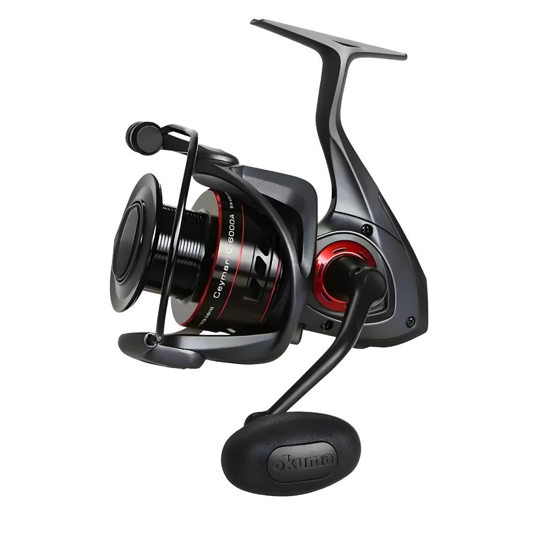 Molinete Okuma Ceymar C-8000A 8Rol Drag 25kg 4:8.1 — Ideal para Tilápia e Traíra | Original com Garantia