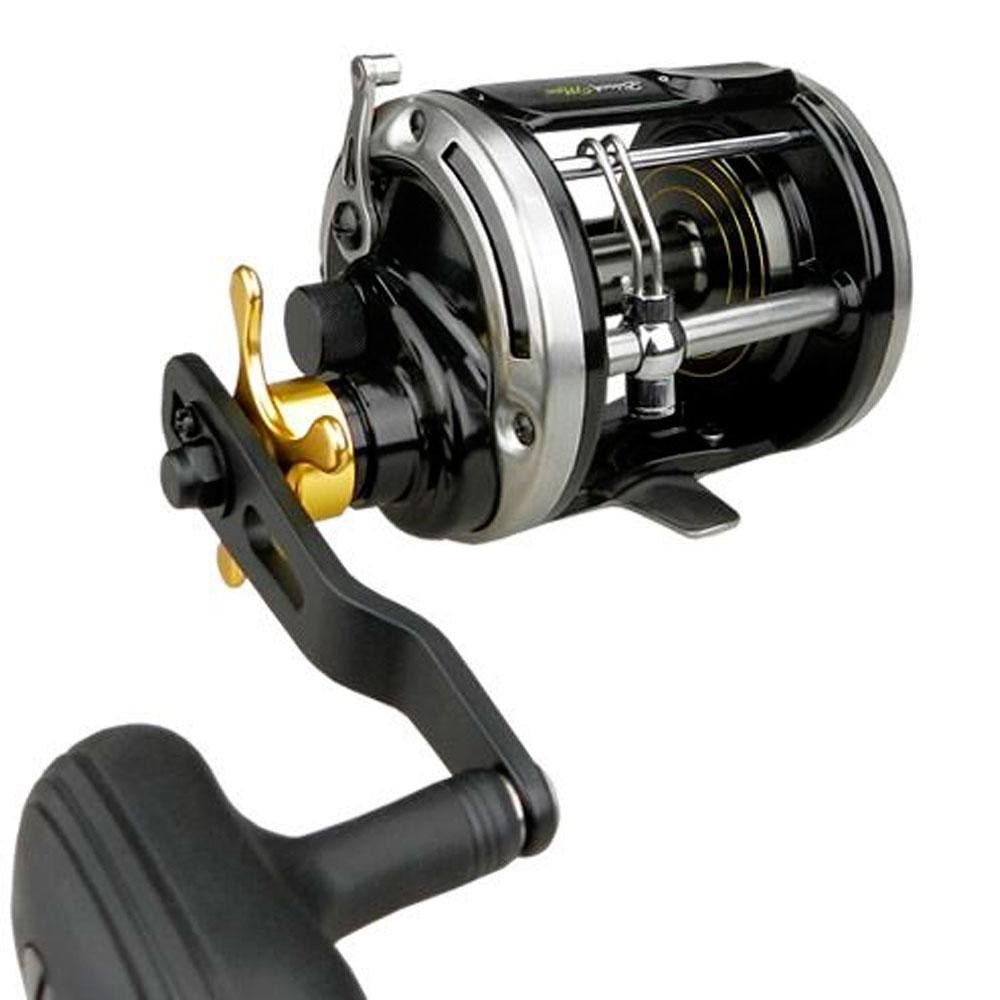 Carretilha Marine Black Max 30 7Rol. 4.3:1 (Direita) — Ideal para Tucunaré e Traíra | Original com Garantia