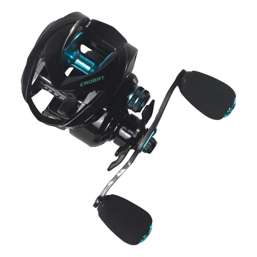 Carretilha Maruri New Crobat 8Rol. Drag 7kg 6.4:1 Acqua — Ideal para Tucunaré e Dourado | Original com Garantia