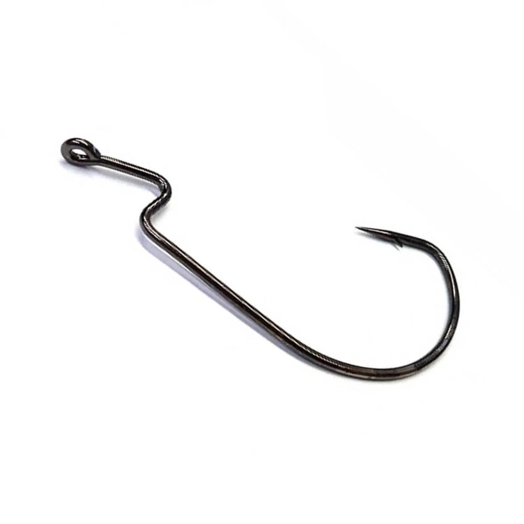 Anzol Monster3x Off Set 2/0 com 3 Unidades - Alta Resistência para Pesca Esportiva — Ideal para Tucunaré e Traíra | Original com Garantia