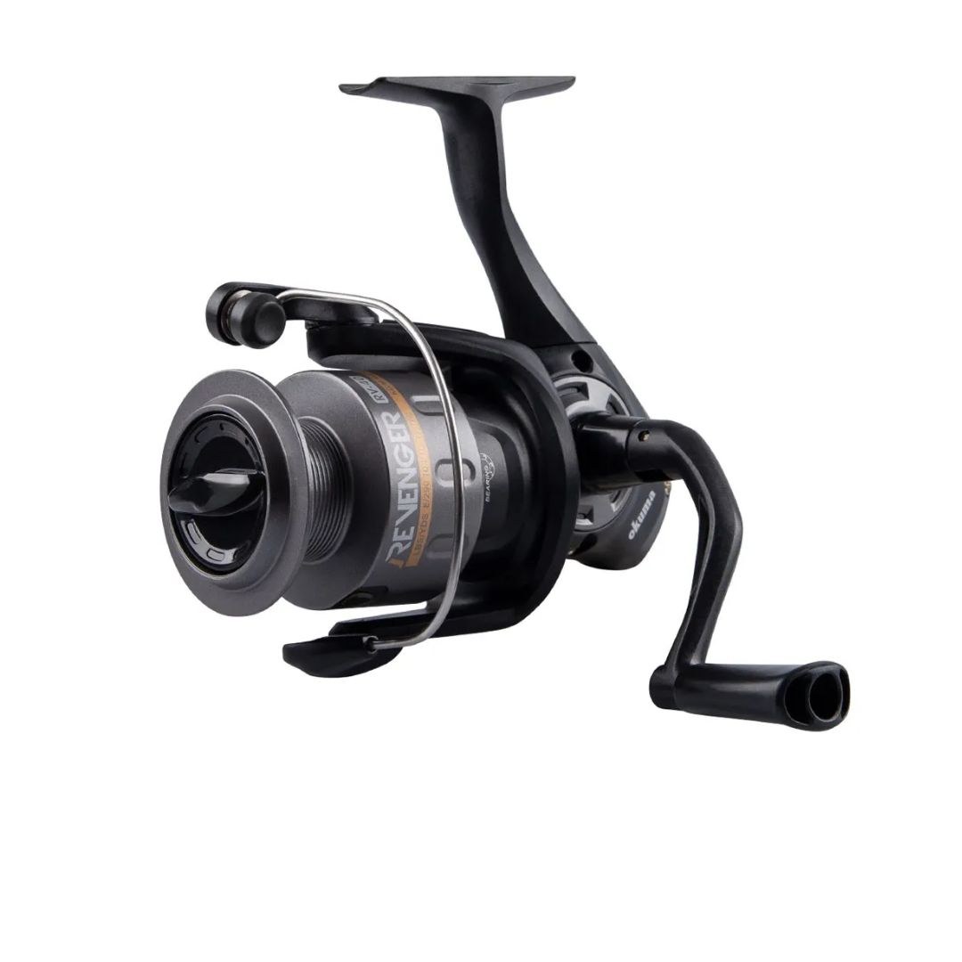 Molinete Okuma Revenger RV-30 1Rol Drag 5kg 5:0.1 — Ideal para Tilápia e Traíra | Original com Garantia