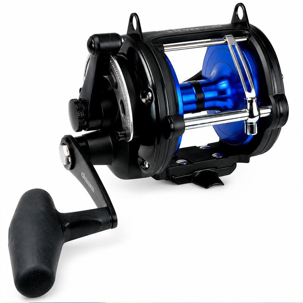 Carretilha Okuma Solterra SLX-50LB 7Rol. Drag 18kg 3.1:1 — Ideal para Robalo e Dourado | Original com Garantia