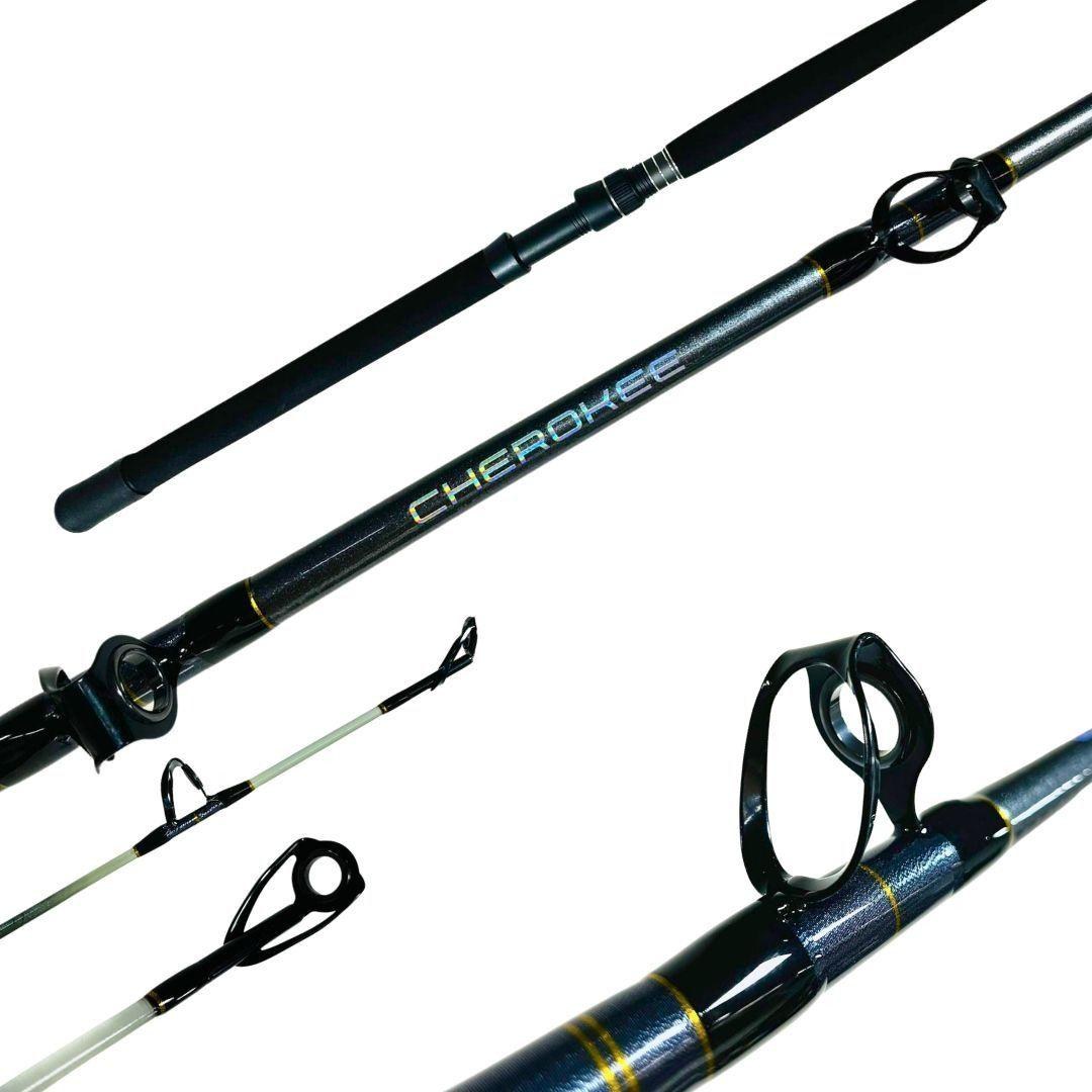 Vara Saint Cherokee P/ Carretilha 6'6" 2,00m 50-100lbs (Inteiriça) — Original com Garantia | Frete Grátis Brasil