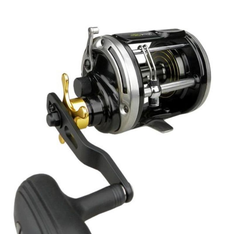 Carretilha Marine Black Max 20 7Rol. 4.3:1 (Direita) — Ideal para Tucunaré e Traíra | Original com Garantia